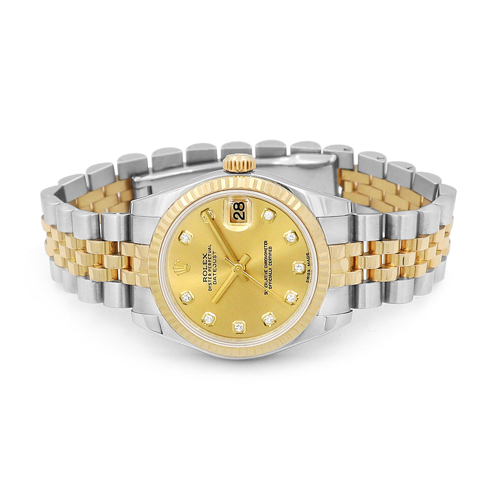 31mm Datejust Watch Hidden Clasp 178273