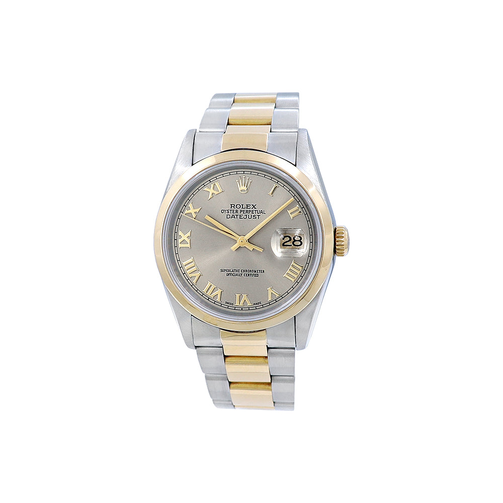 36mm Rolex Datejust Watch w/ Card 16203