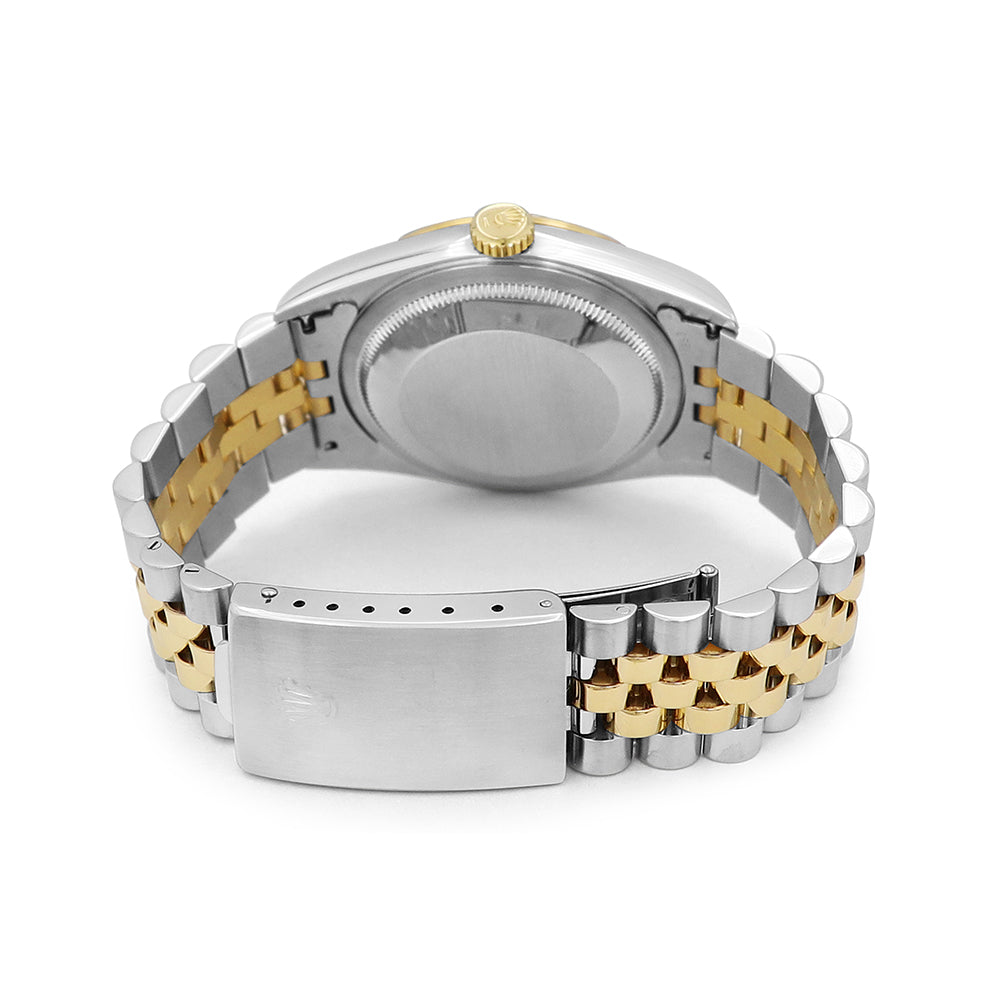 36mm Rolex Datejust Watch Champagne Dial 16233