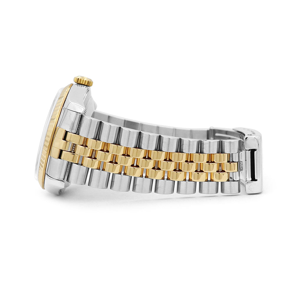 36mm Rolex Datejust Watch Champagne Dial 16233