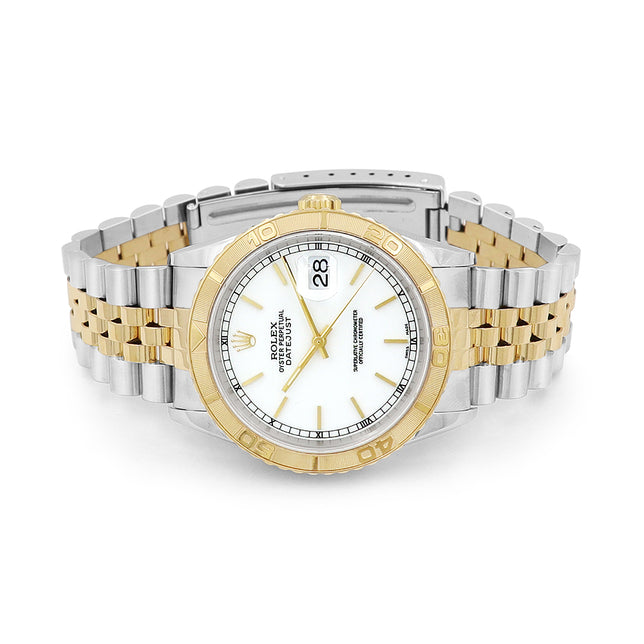 36mm Rolex Datejust Turn-O-Graph Bezel Watch 16263