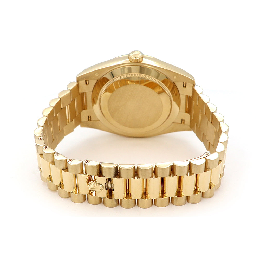 40mm 18k Yellow Gold Day-Date Watch Unworn W/ Box And paper 228238
