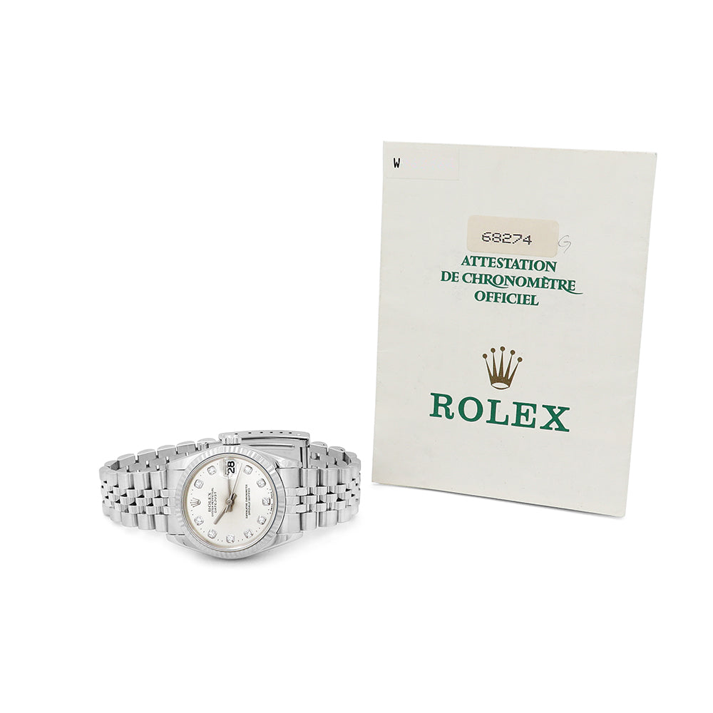 31mm Rolex Stainless Steel datejust Watch 68274