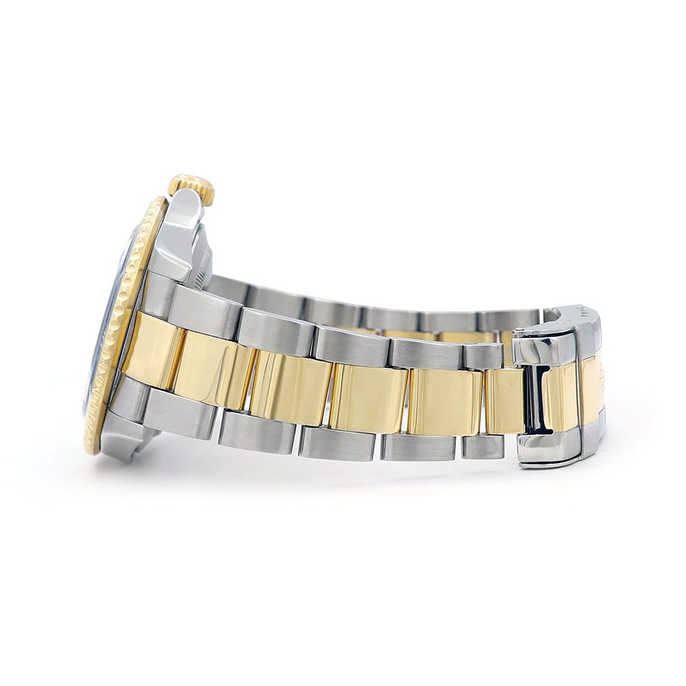 40mm Two tone Bluesy Submariner Watch 16613
