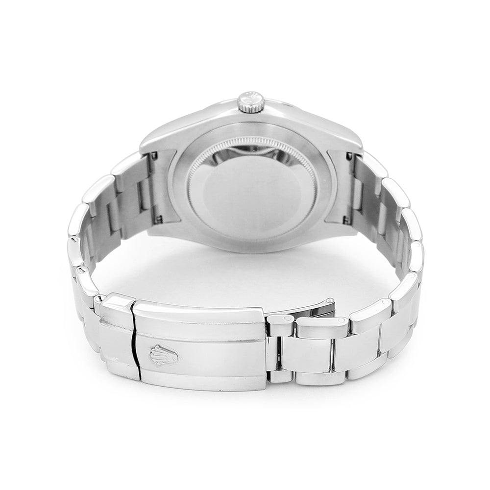 Datejust 41 Blue Roman Numeral Dial Watch 116334