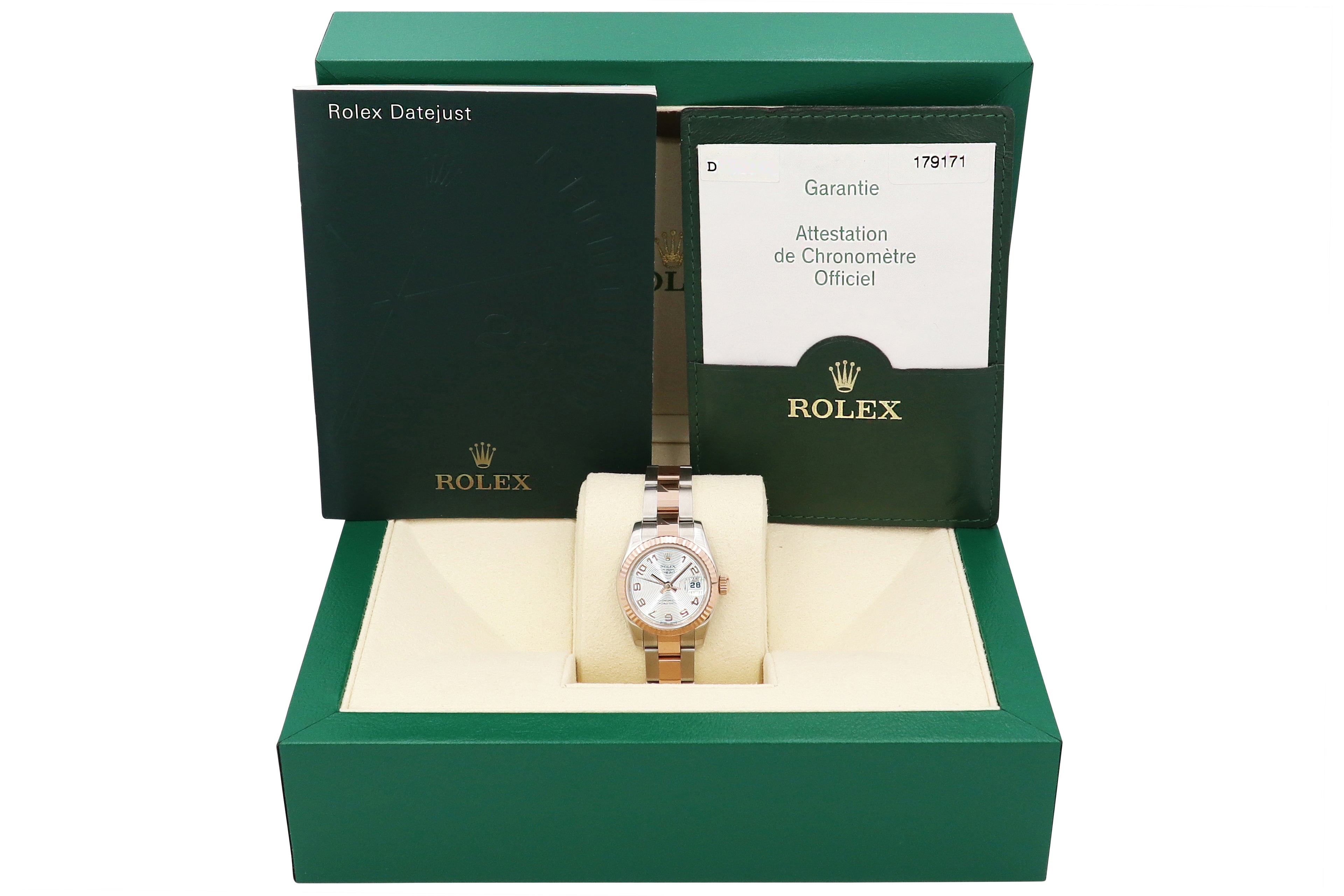 26mm Two tone Rose Gold Datejust Watch 179171