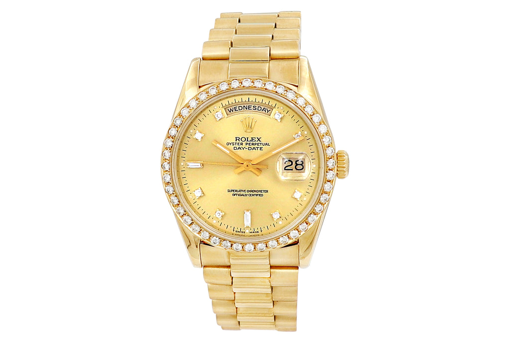 36mm 18k Yellow Gold Daydate Watch 18238