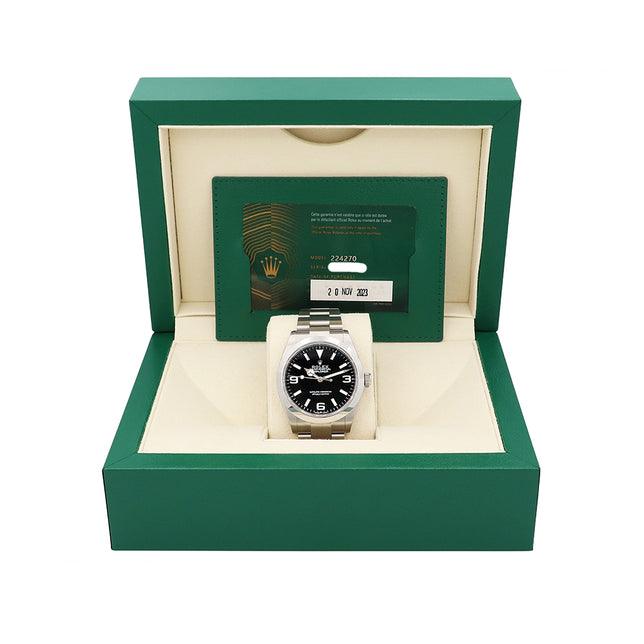 40mm Explorer Watch w/ Box&Paper 224270
