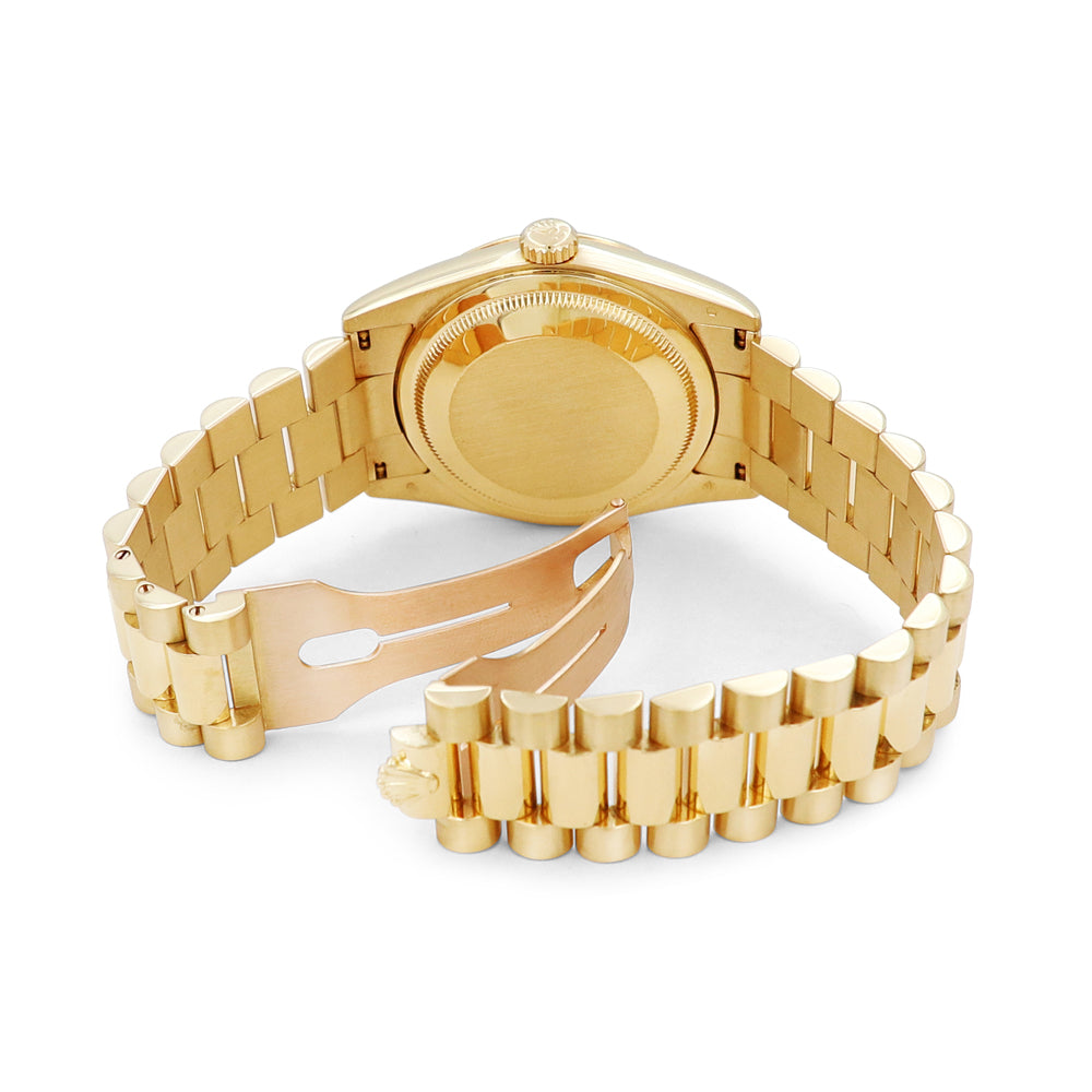 36mm Rolex 18k Yellow Gold Day-Date 118238