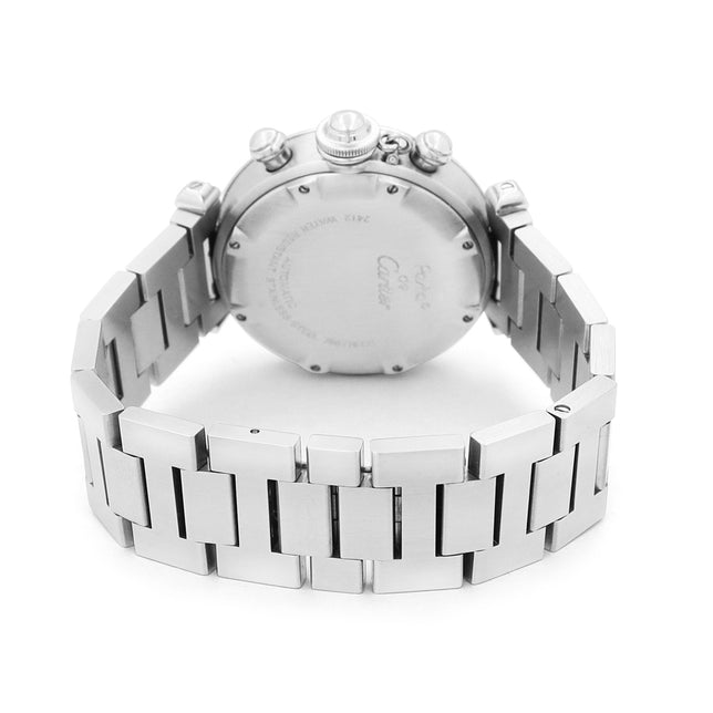 36mm Cartier Stainless Steel Pasha Chronograph Watch