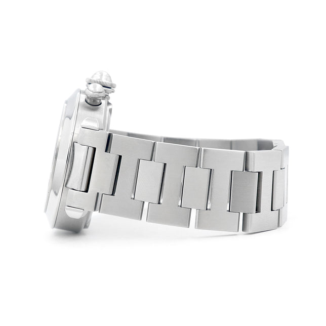 36mm Cartier Stainless Steel Pasha Chronograph Watch