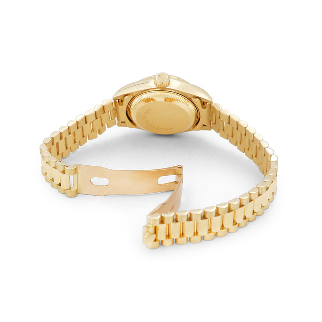 26mm Rolex 18k Yellow Gold Datejust Watch