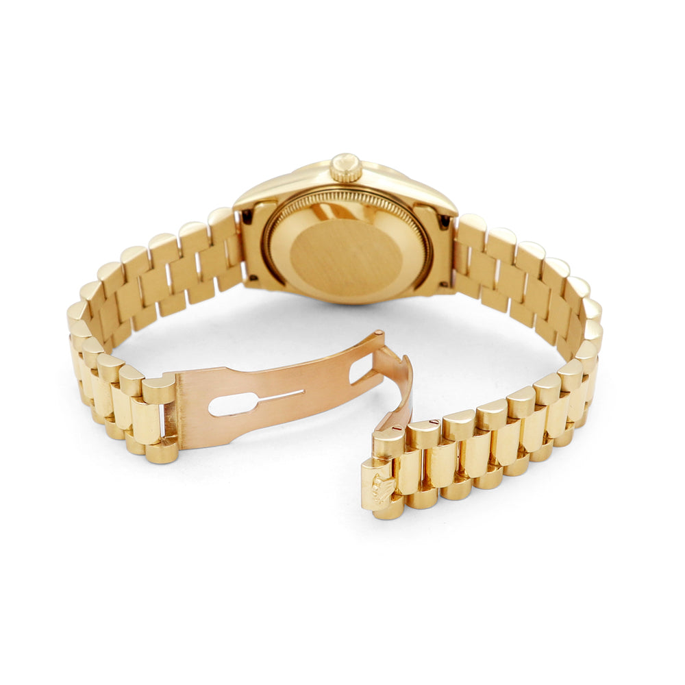 31mm Rolex 18k Yellow Gold Datejust Watch