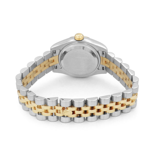 26mm Rolex 18k Yellow Gold and Stainless Steel Datejust Watch