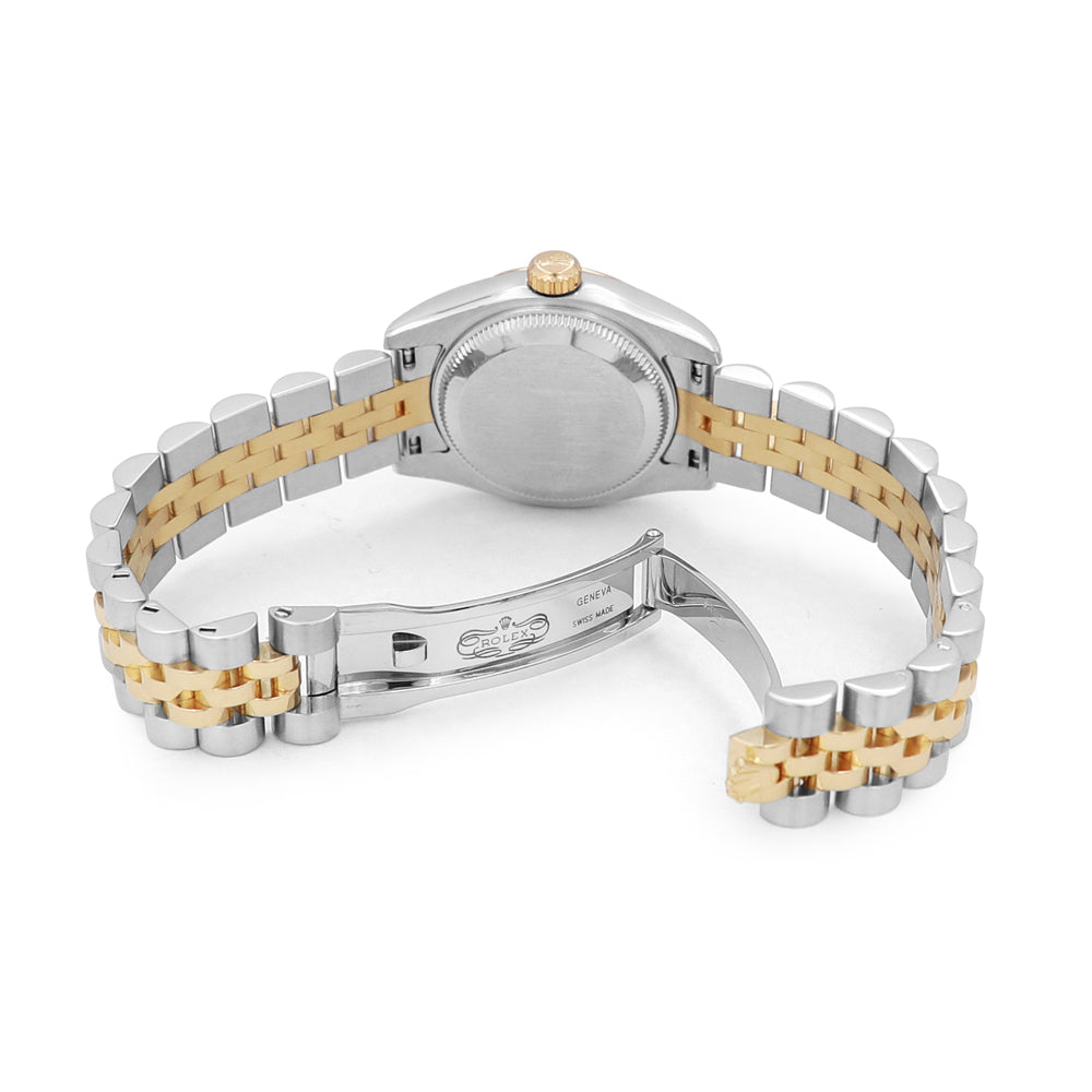 26mm Rolex 18k Yellow Gold and Stainless Steel Datejust Watch