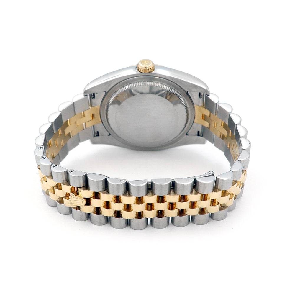 Rolex 36mm 18k Yellow Gold & Steel Datejust 116233 Champagne Dial