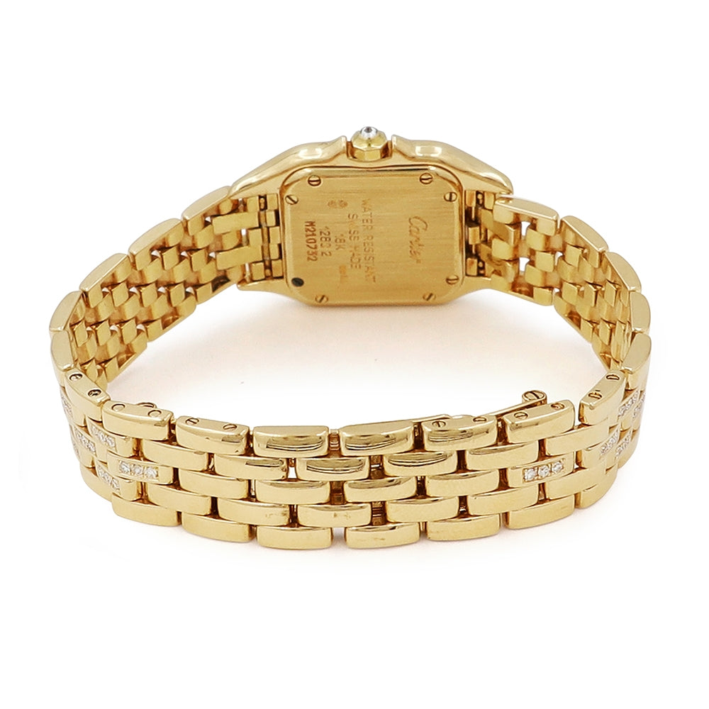 Small Cartier 18K Yellow Gold Panthere de Cartier Watch