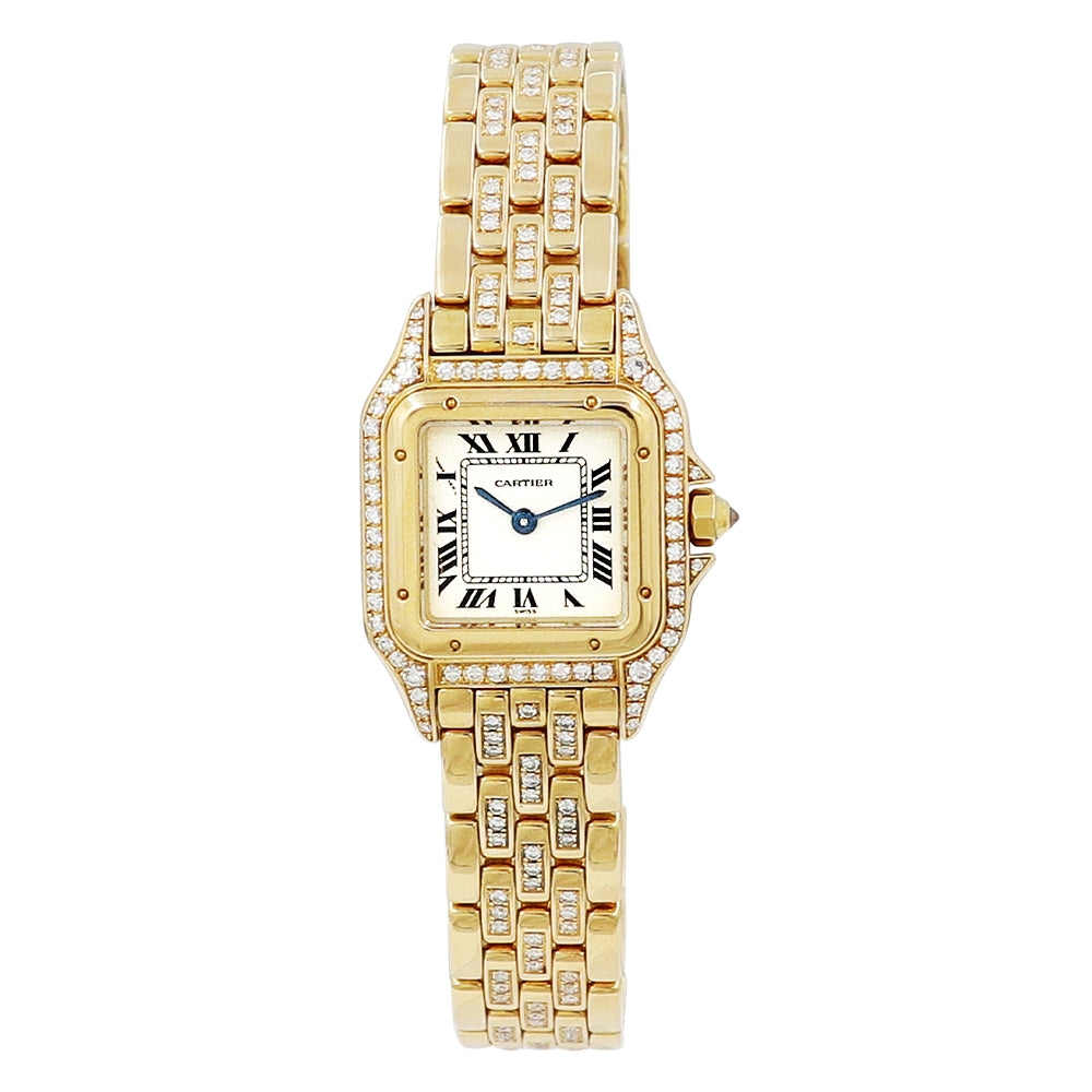 Small Cartier 18K Yellow Gold Panthere de Cartier Watch